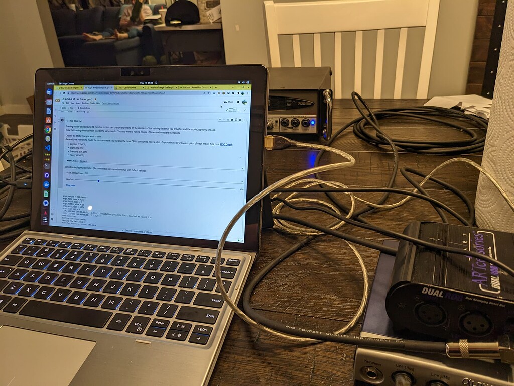 Aida Training First Attempt - MODEP - Blokas Community