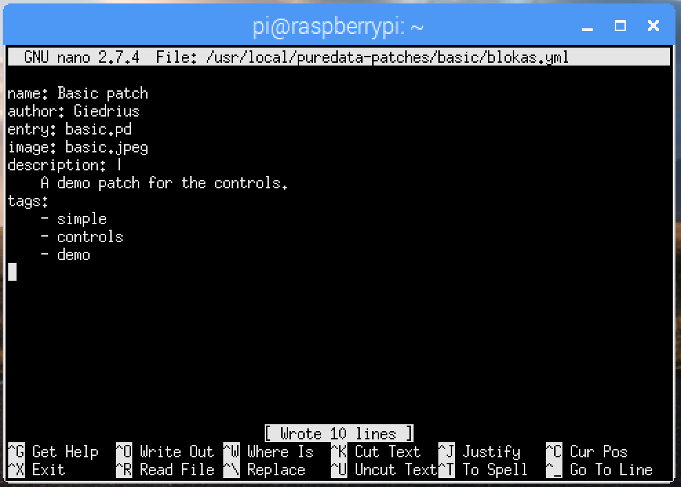 Pure Data Patch With Parameters In The Pisound App Tutorials Blokas Pure Data Patch With Parameters In The Pisound App Tutorials Blokas